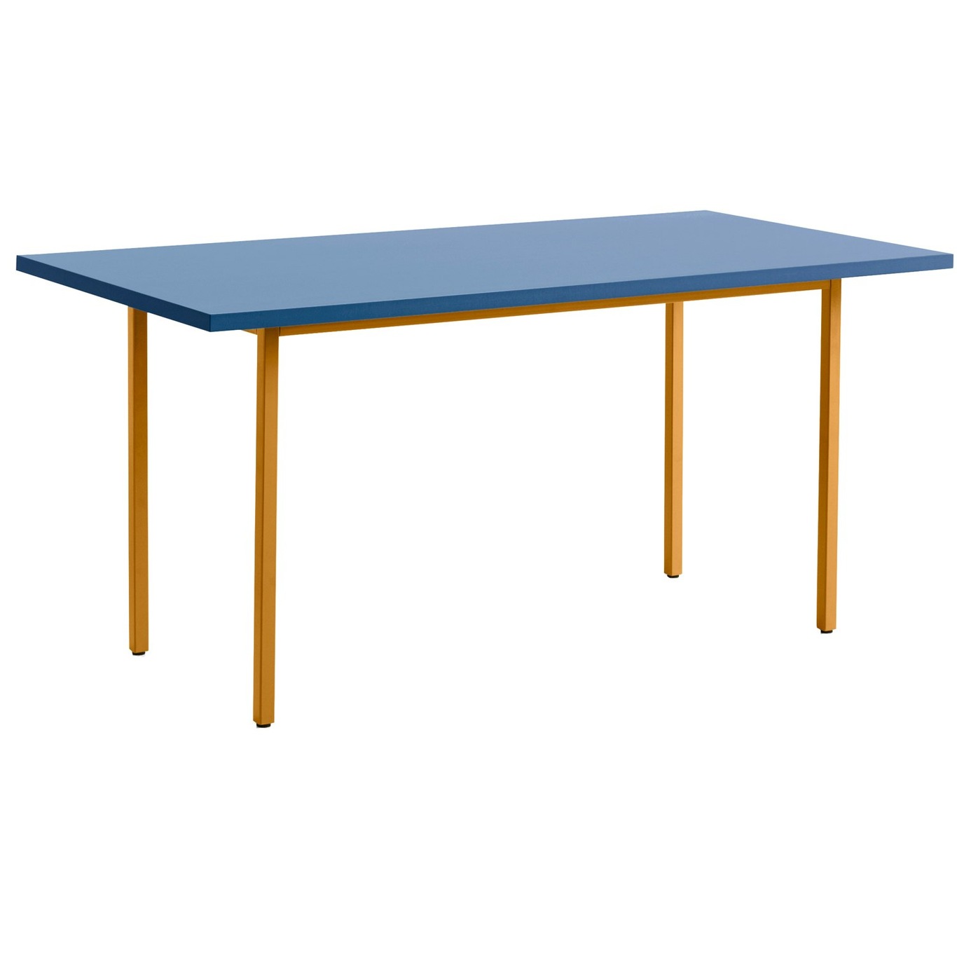 Two-Colour Tisch 160x82 cm, Ocker / Blau