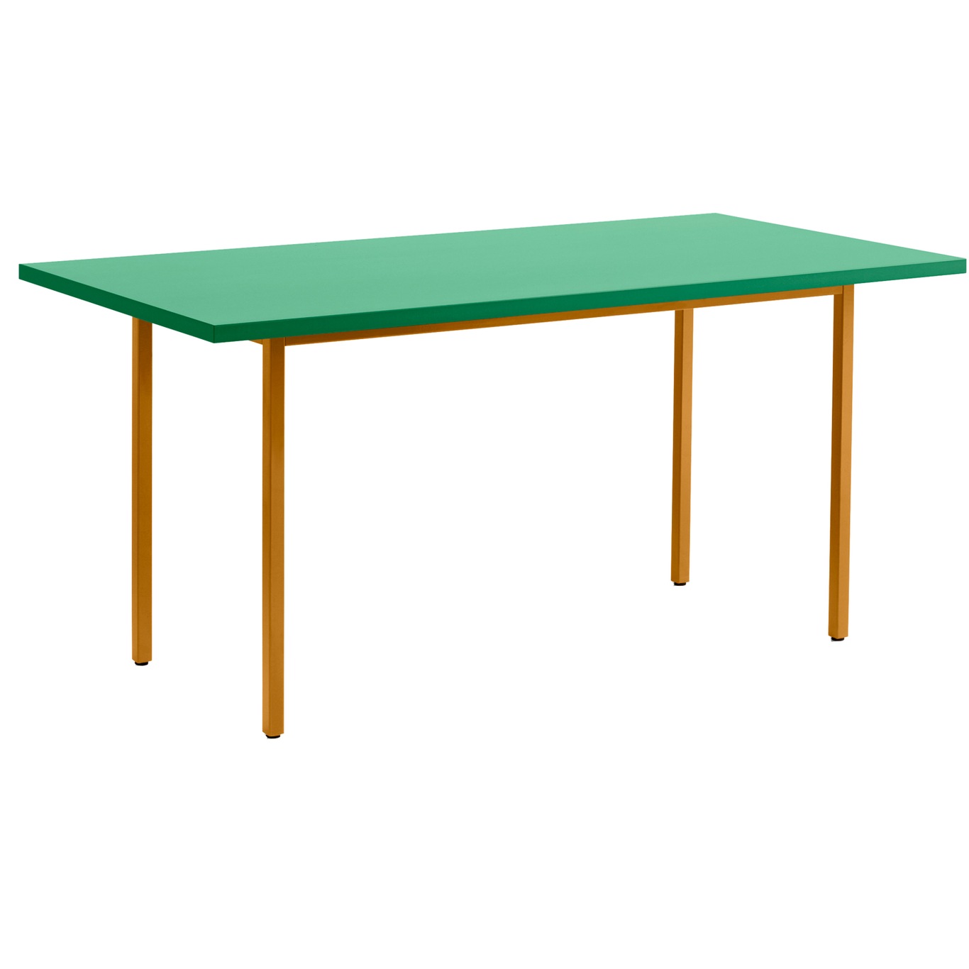 Two-Colour Tisch 160x82 cm, Ocker / Green Mint