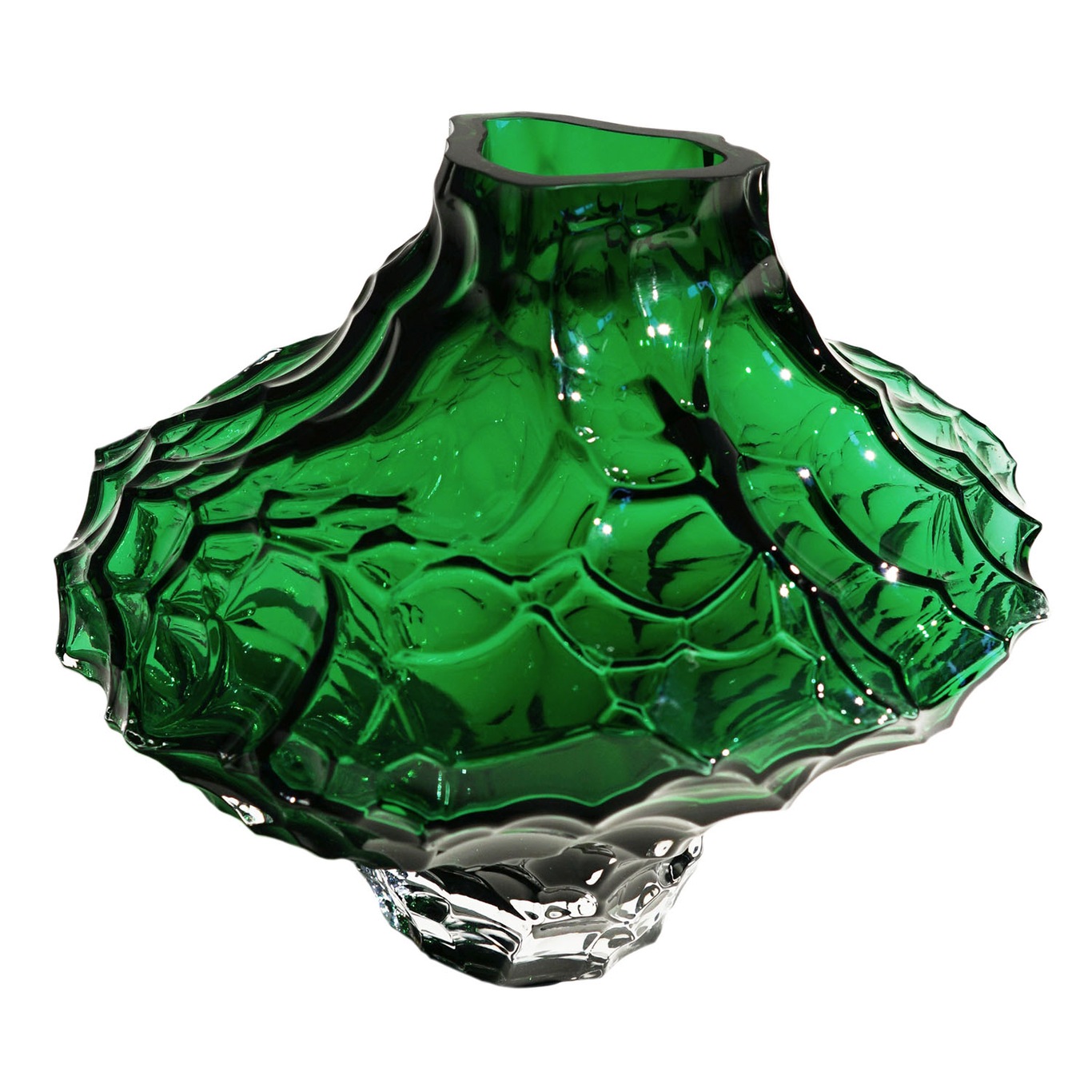 Canyon Vase 23 cm, Grün