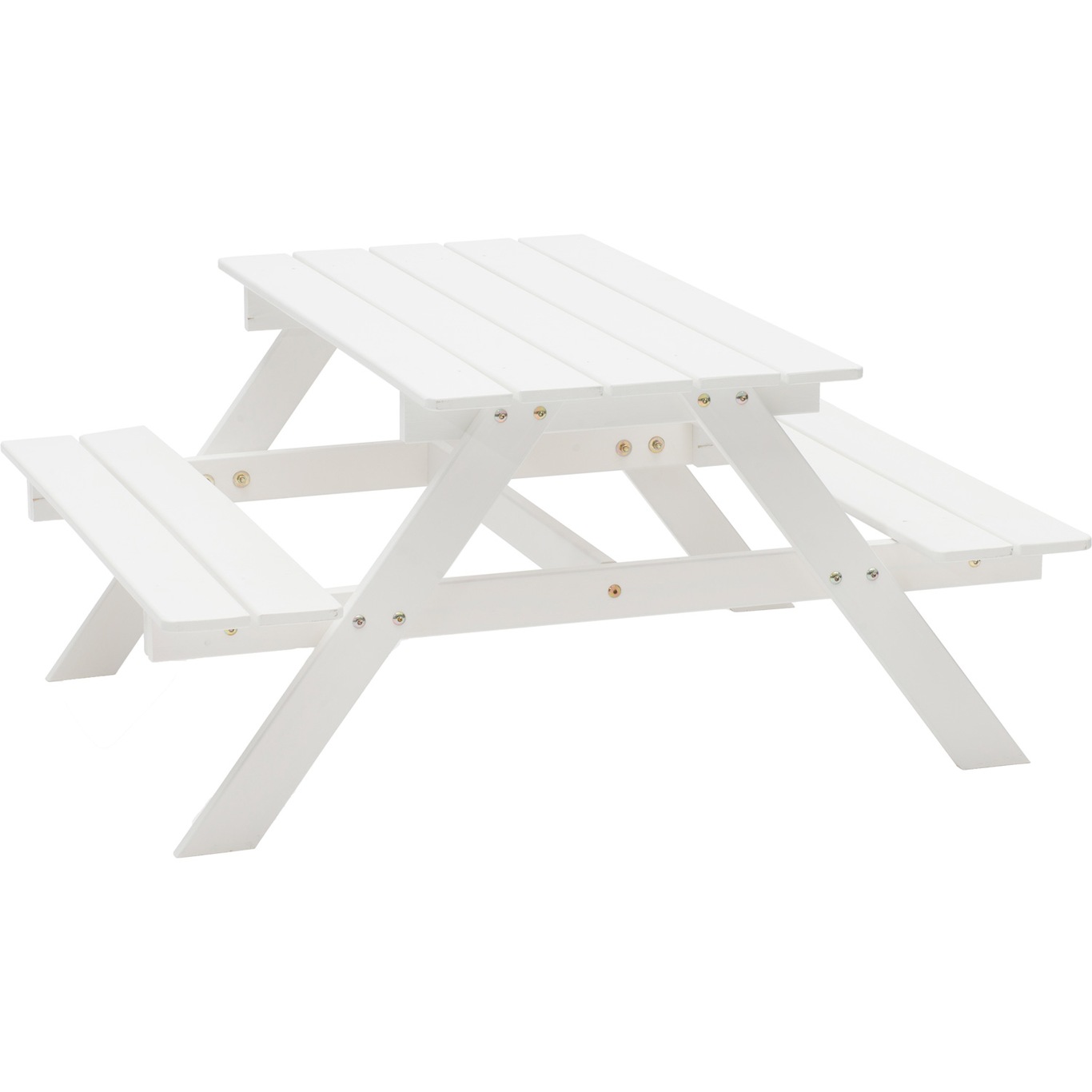 Picnic Mini Picknicktisch 48x90 cm, Weiß