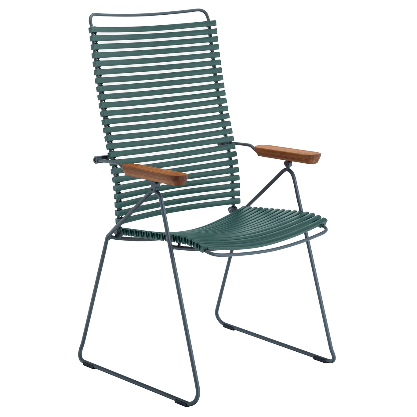 Click Verstellbarer Stuhl, Pine Green