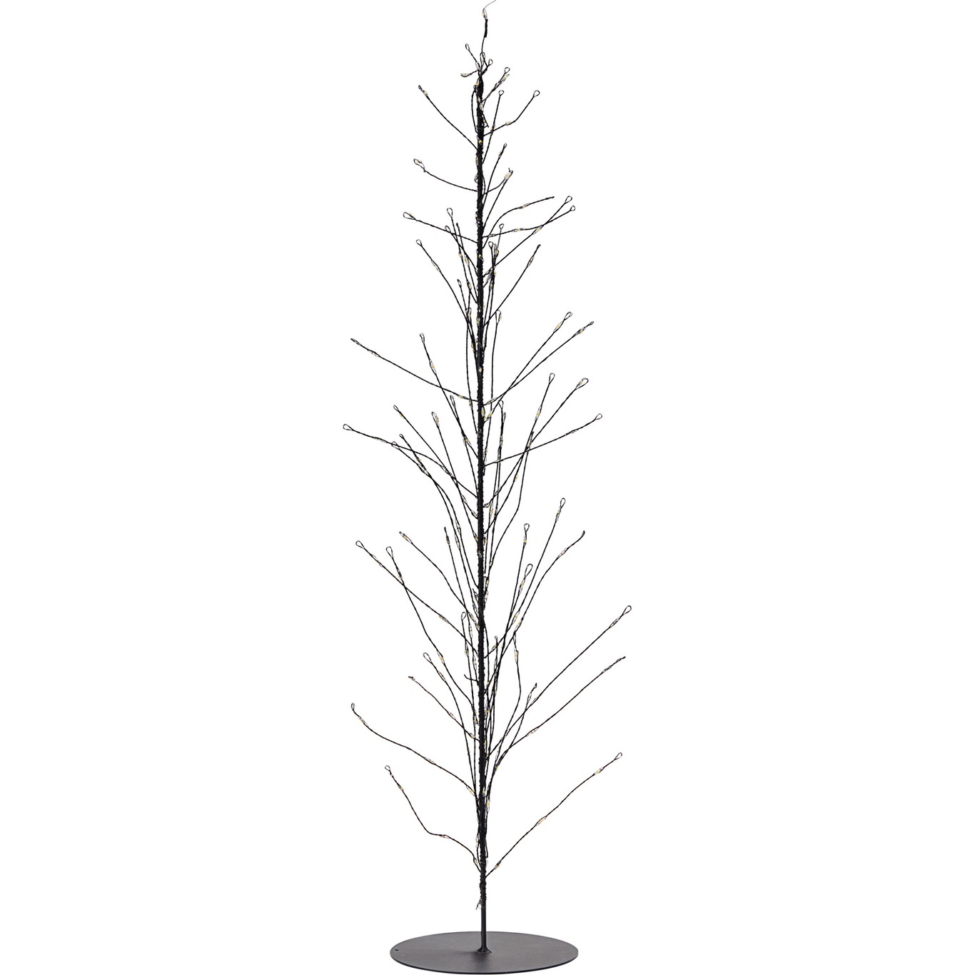 Glow Weihnachtsbaum, Metall mit Beleuchtung, Ø12x60 cm
