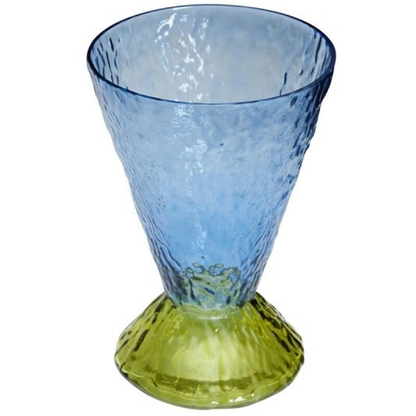 Abyss Vase 29 cm, Blau/Olive