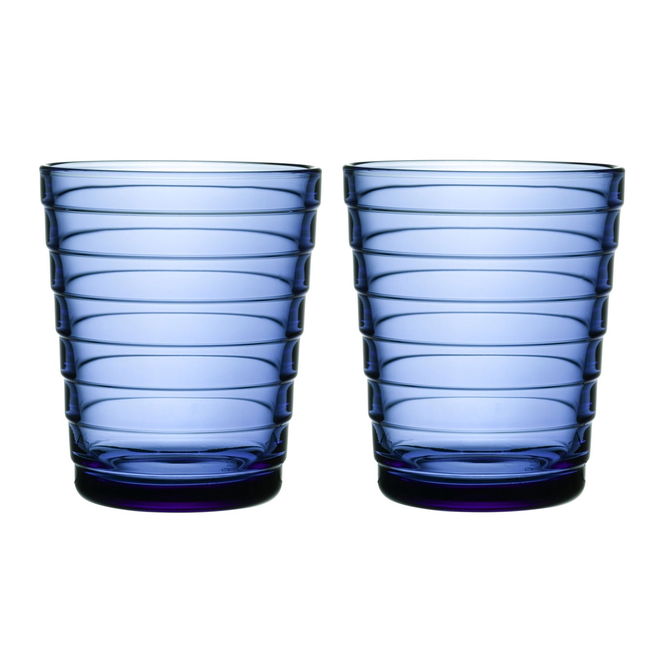 Aino Aalto Trinkglas 22 cl 2-er Set, Ultramarinblau