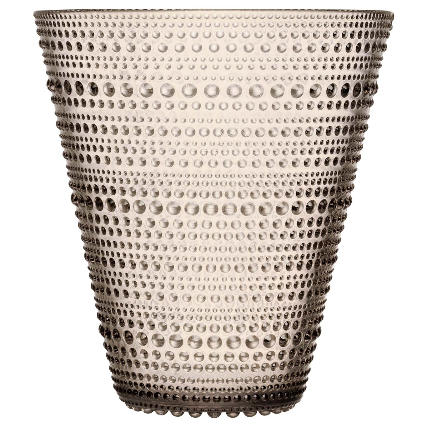 Kastehelmi Vase, 15,4 cm/ Leinen