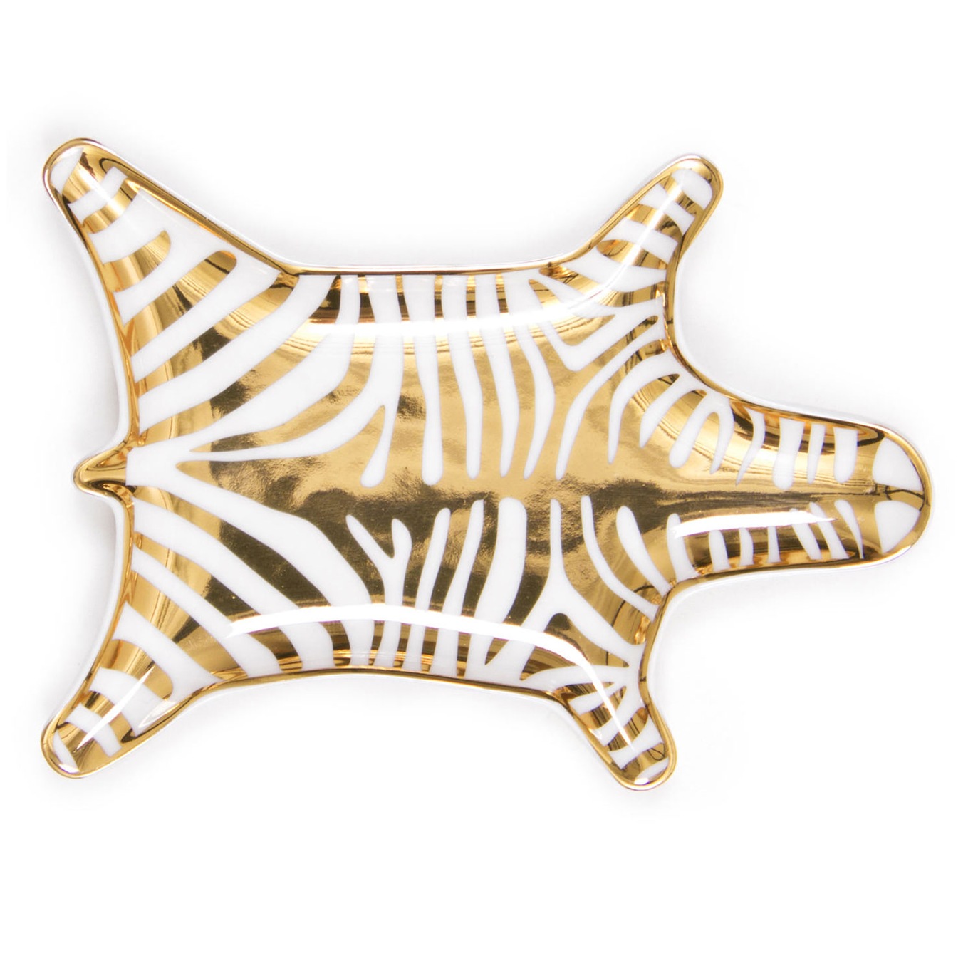 Carnaby Zebra Teller, Gold