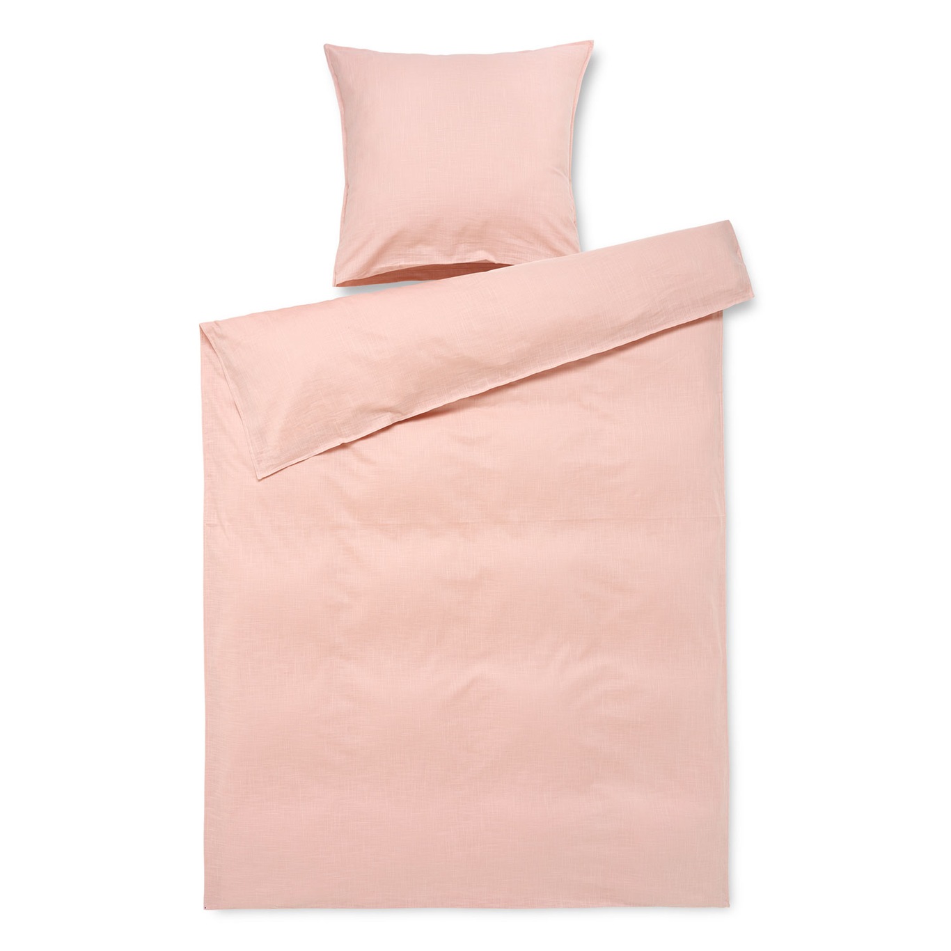 Monochrome Bettbezug Rosa, 150x210 cm
