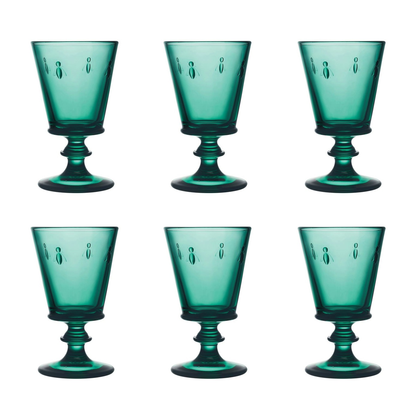 Abeille Weinglas 6-er Set, Emerald