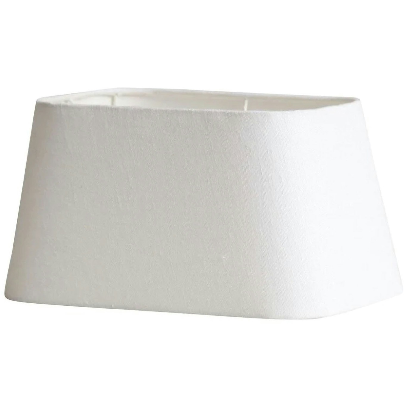 Rustic Lampenschirm Weiß 15,5x25,5 cm