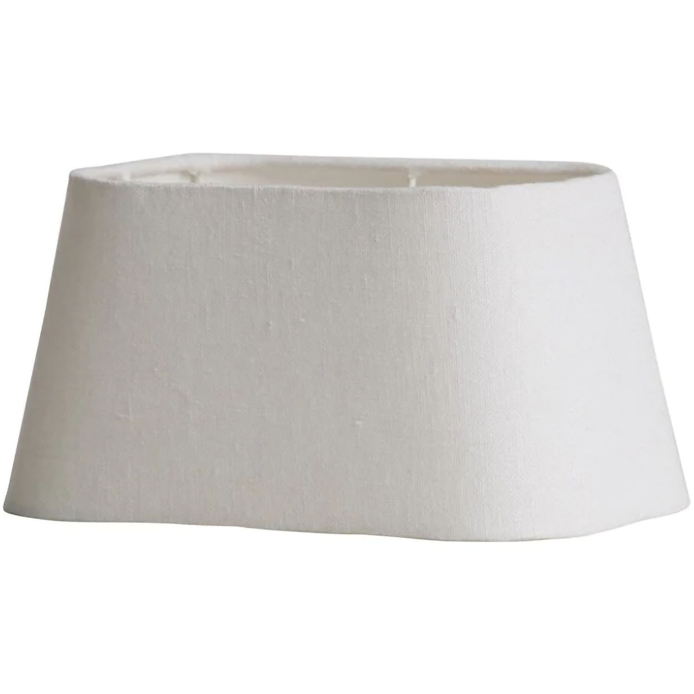 Rustic Lampenschirm Weiß 18,5x30,5 cm
