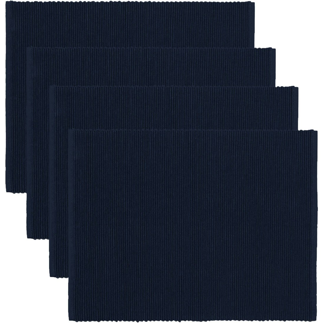Uni Tischset 35x46 cm 4-er Set, Dark Navy Blue
