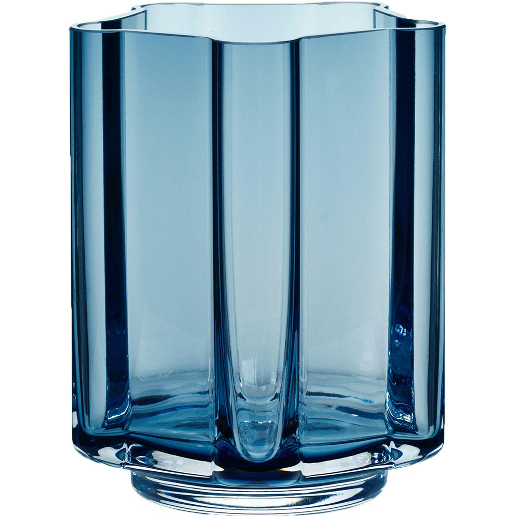 Funki Light Rounded Vase 13 cm, Blau