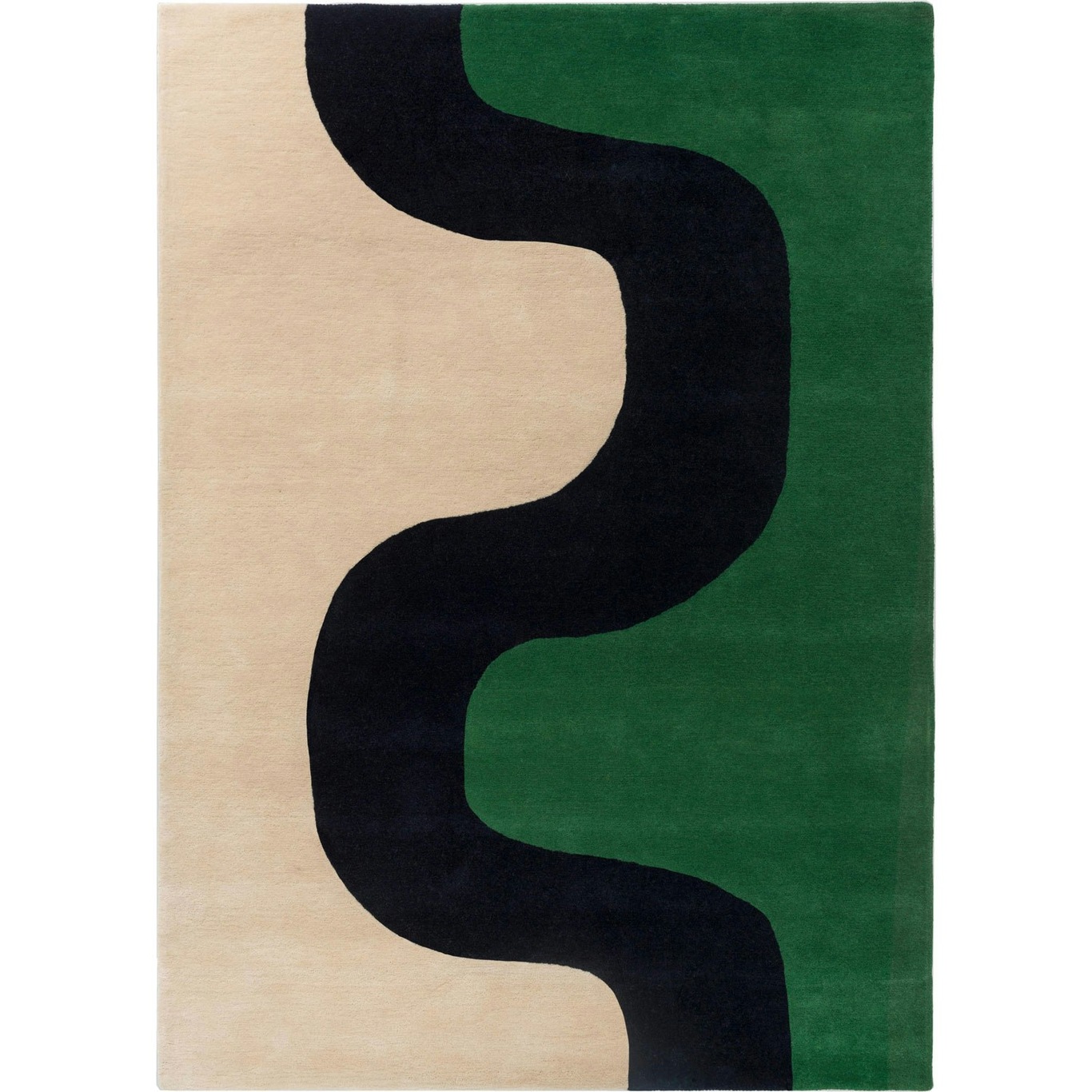 Marimekko Seireeni Teppich 250x350 cm, Green