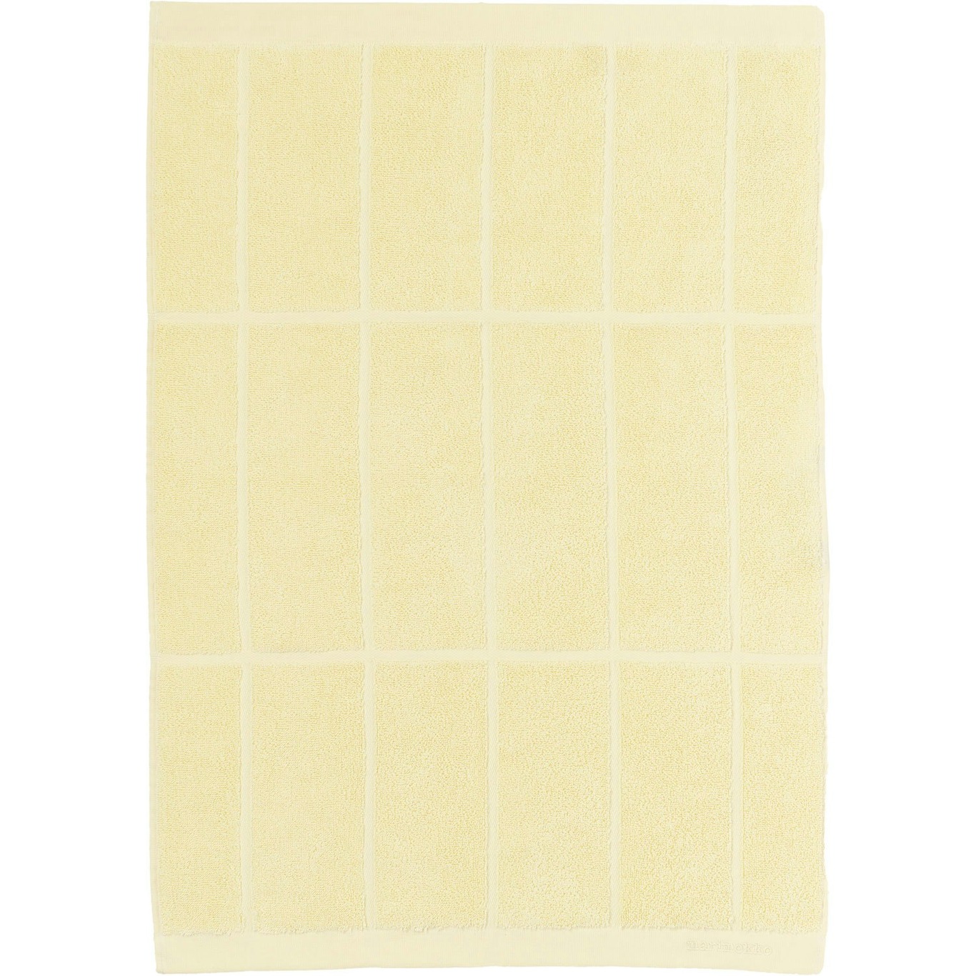 Tiiliskivi Handtuch 50x70 cm, Butter Yellow