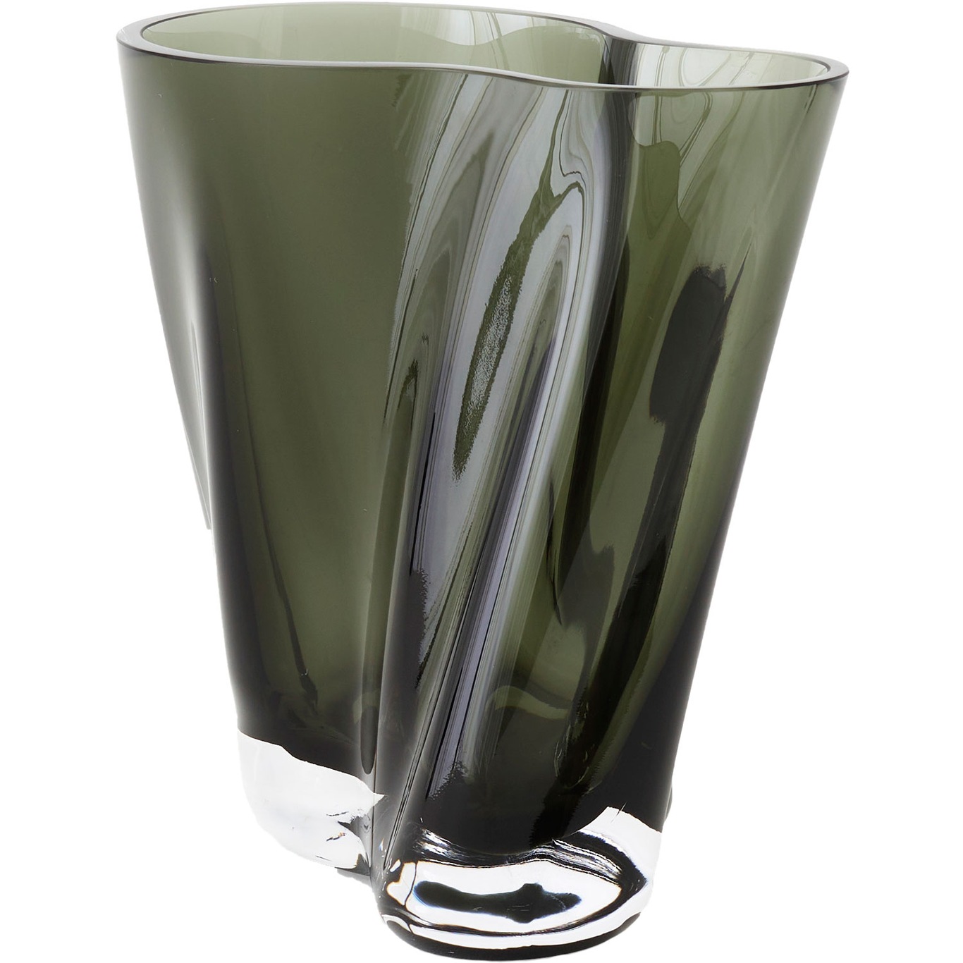 Aer Vase Smoke, 17,5x13x19 cm