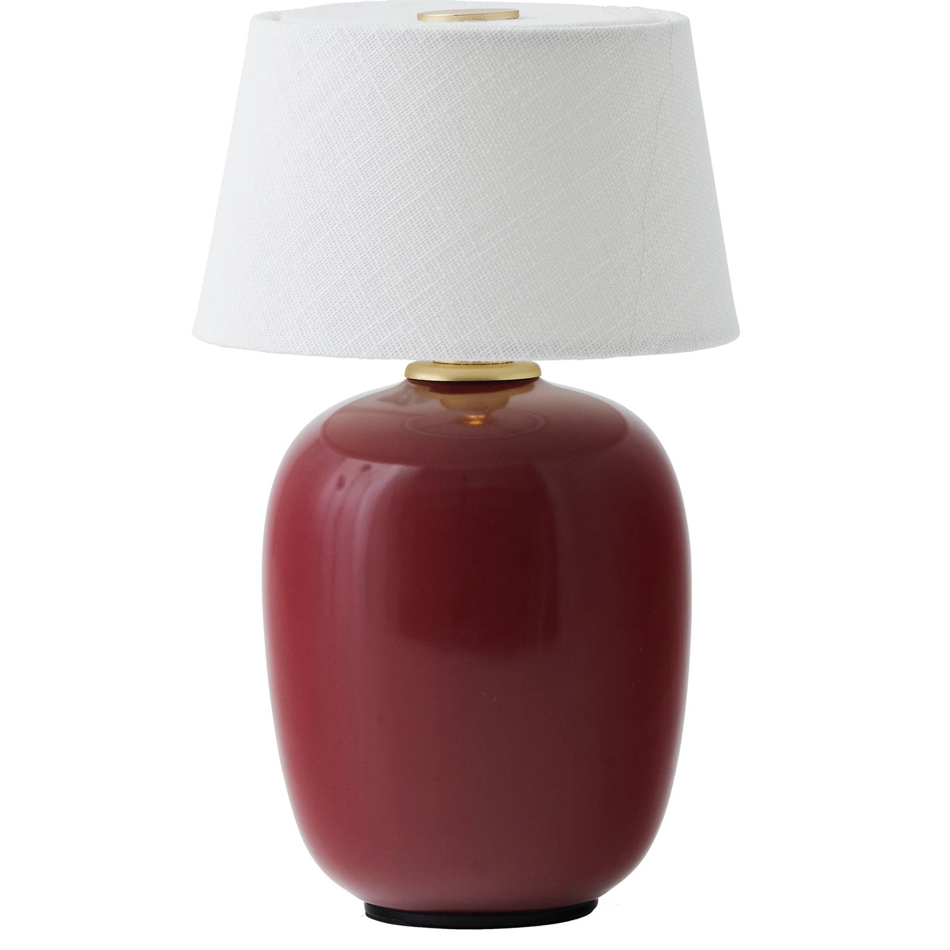Torso Lampe Tragbar Ø11,7 cm, Ruby Red