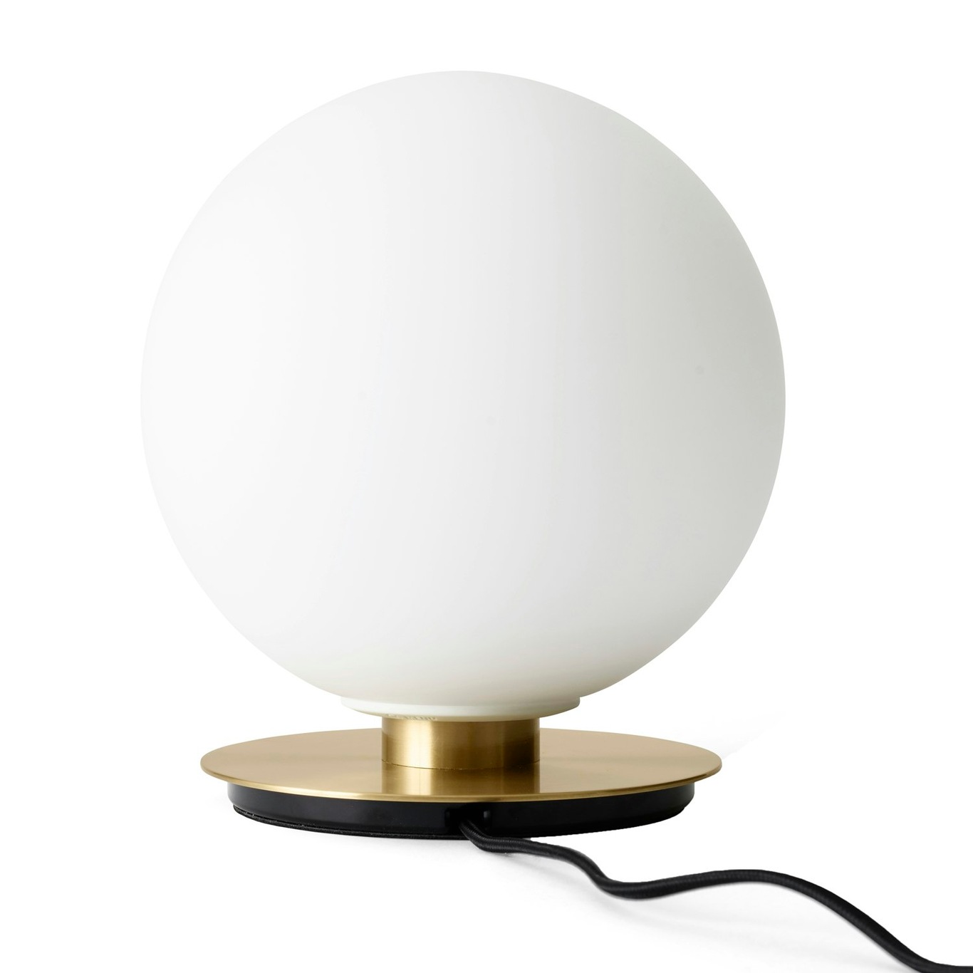 TR Bulb Tischlampe Messing / Matt Opal Bulb