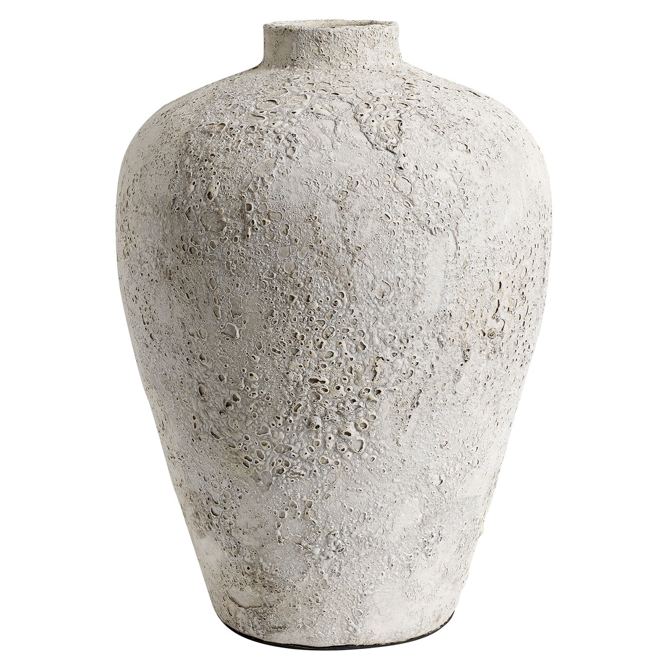 Luna Vase Grau, 40 cm