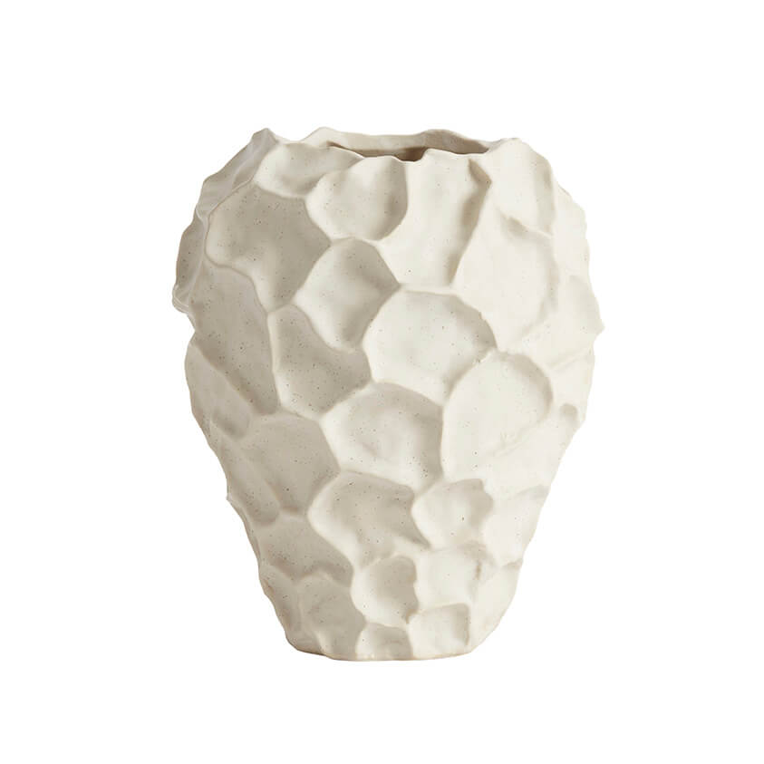 Soil Vase 18x21,5 cm, Vanilla