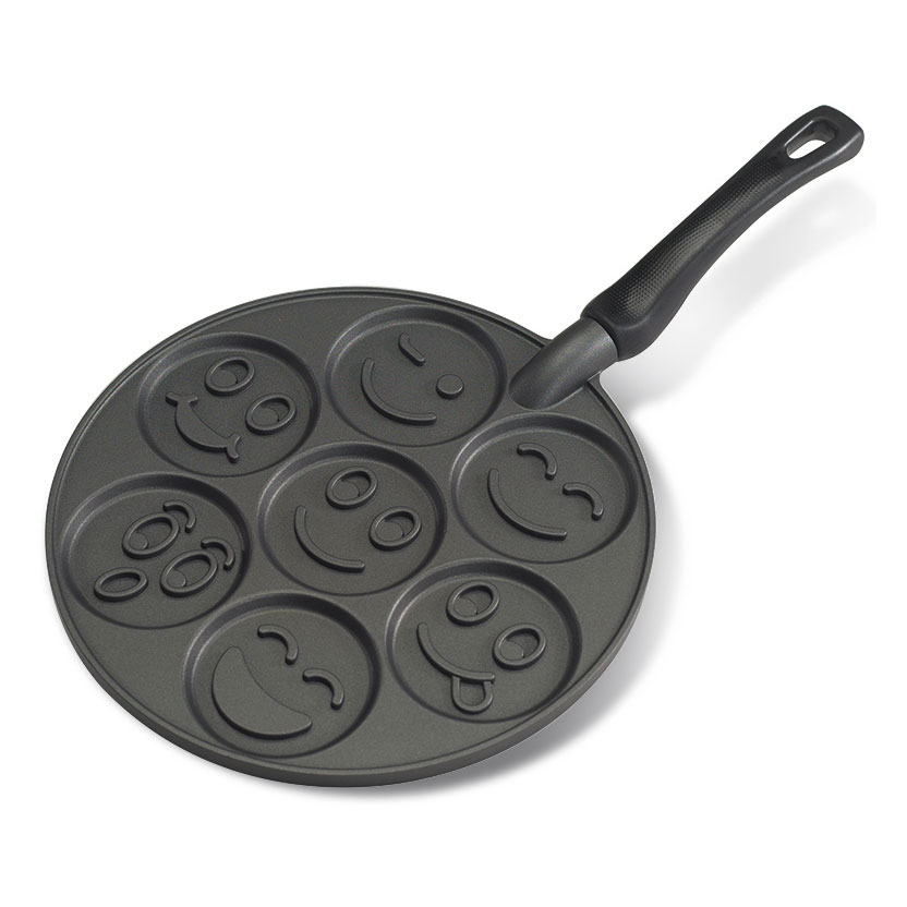 Nordic Ware Smiley Face Pan­cake-Pfanne, 25 cm