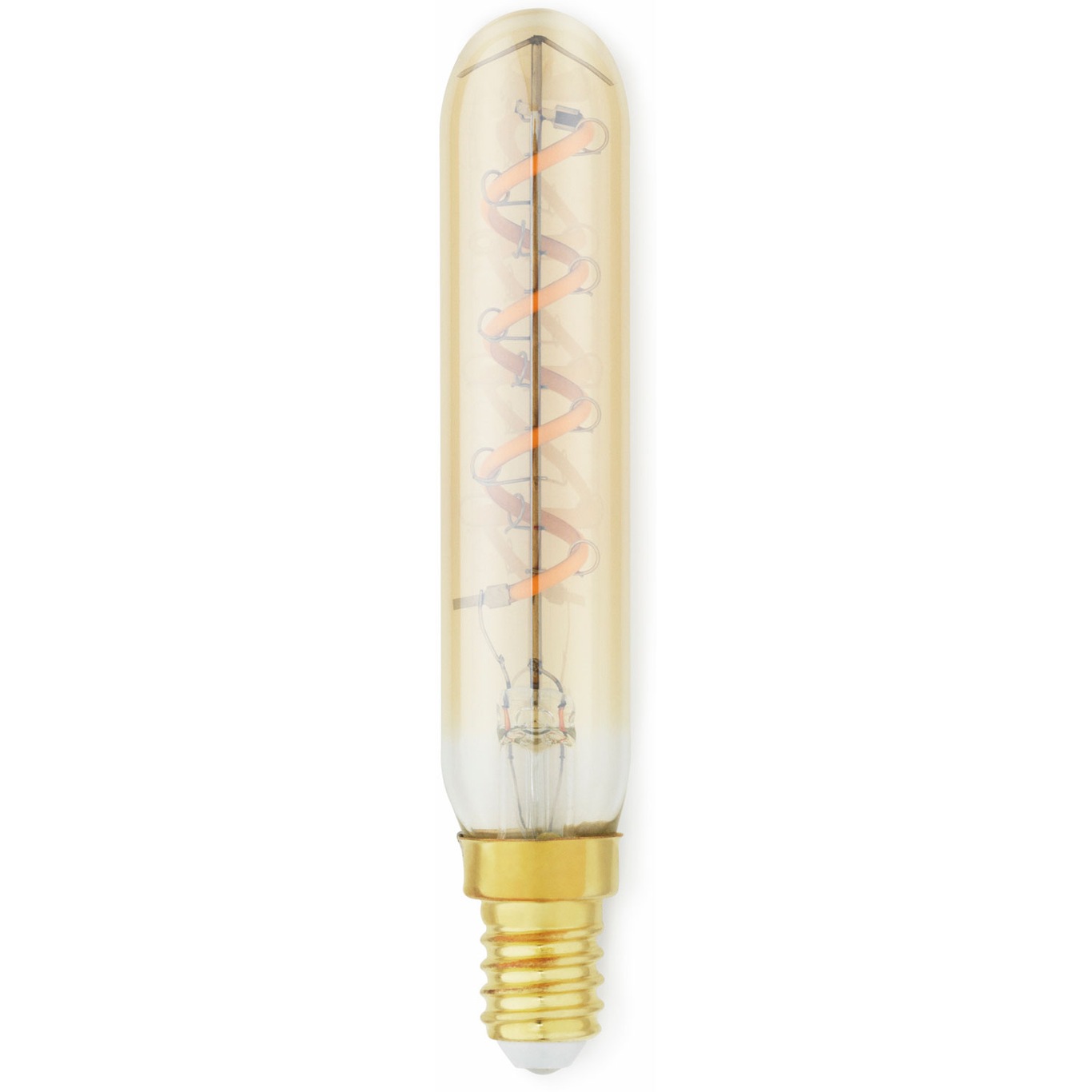 LED Spiral Lichtquelle E14 1,5W 40lm 2000K Dimmbar, Transparent