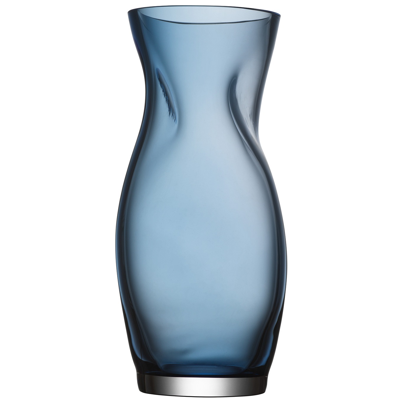 Squeeze Vase 23 cm, Blau
