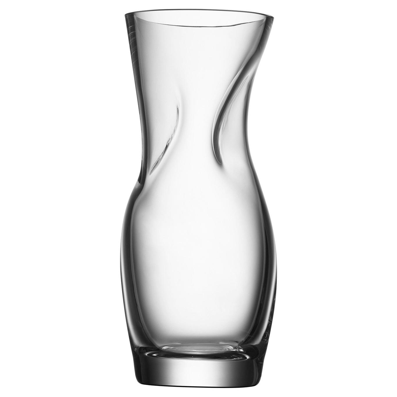 Squeeze Vase 23 cm, Transparent
