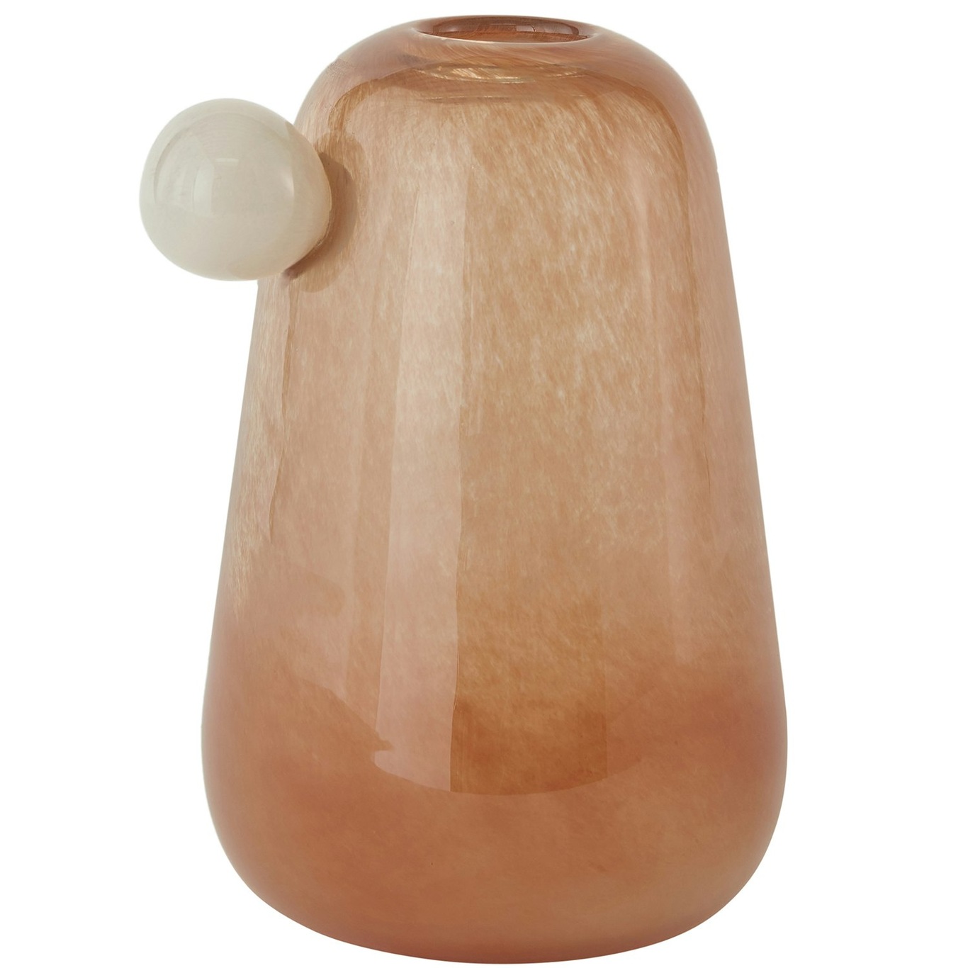 Inka Vase Small, Taupe