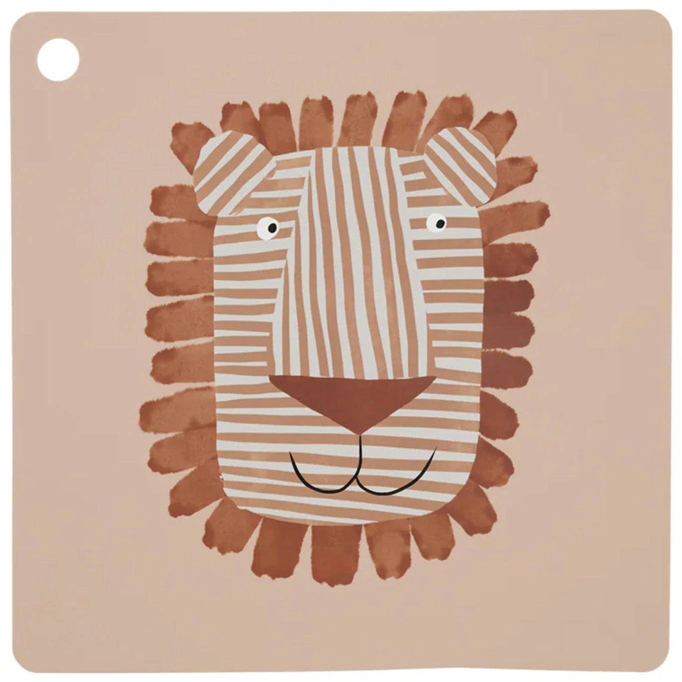 Placemat Lobo Lion Platzset Silikon 38x38 cm