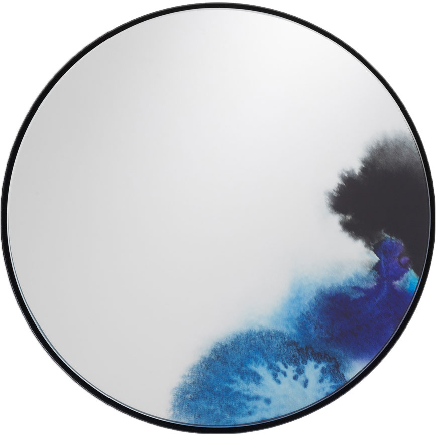 Francis Wandspiegel 450 mm, Blau