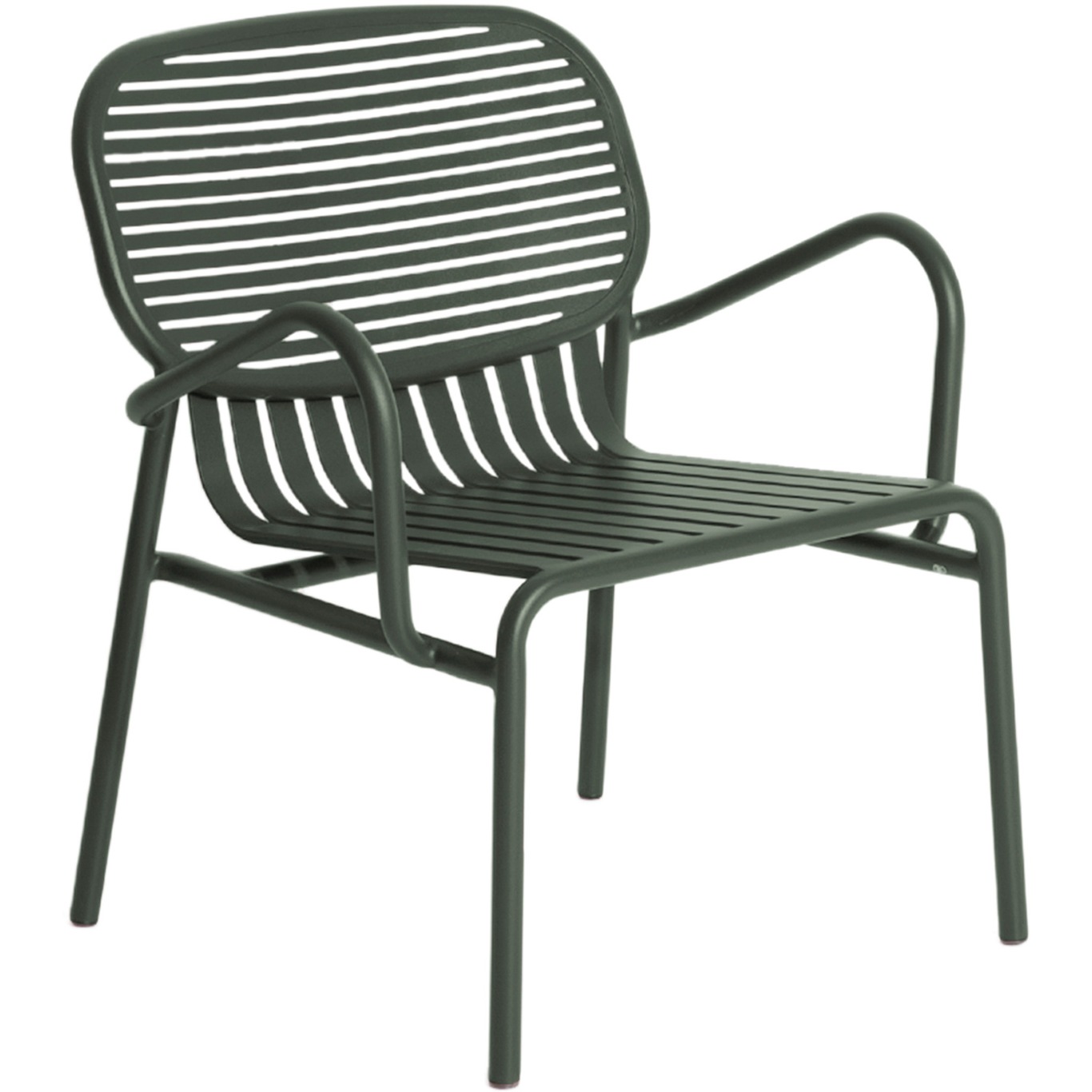 Week-End Lounge Stuhl, Glasgrün