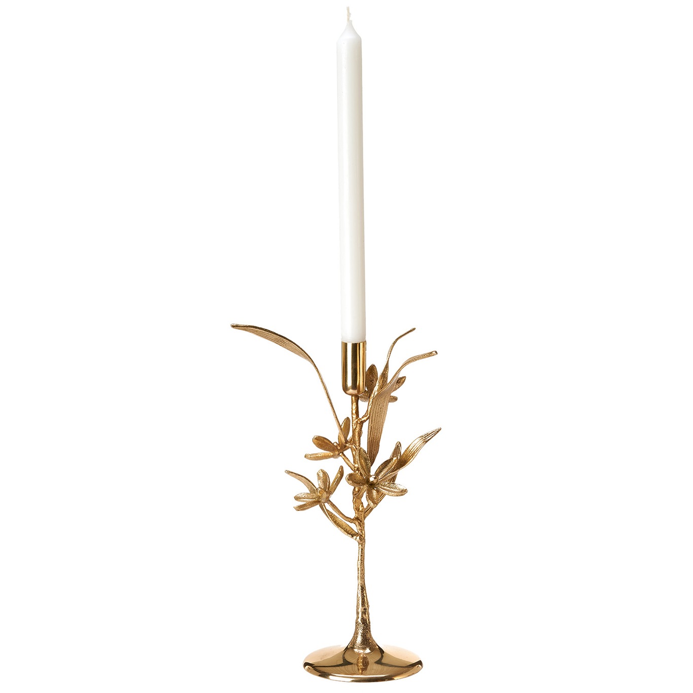 Bergamot Candle Holder 31 cm, Gold