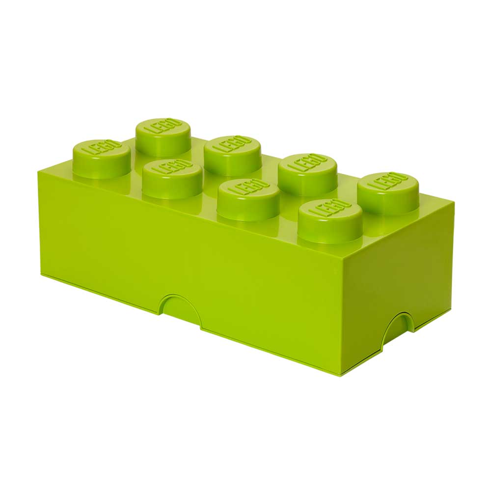 LEGO® Aufbewahrungsbox 8 Knöpfe, Hellgrün
