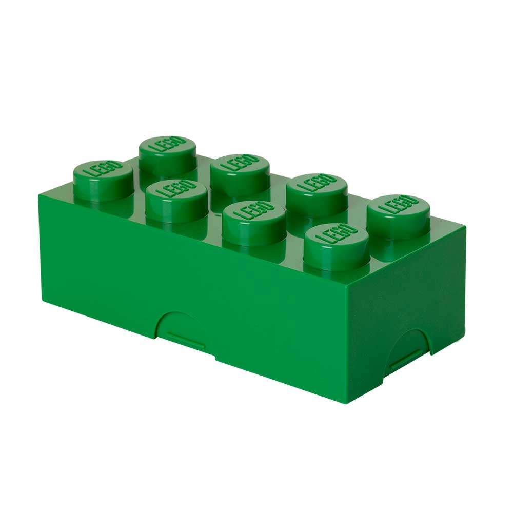 Lego Lunchbox 8er, Dunkelgrün