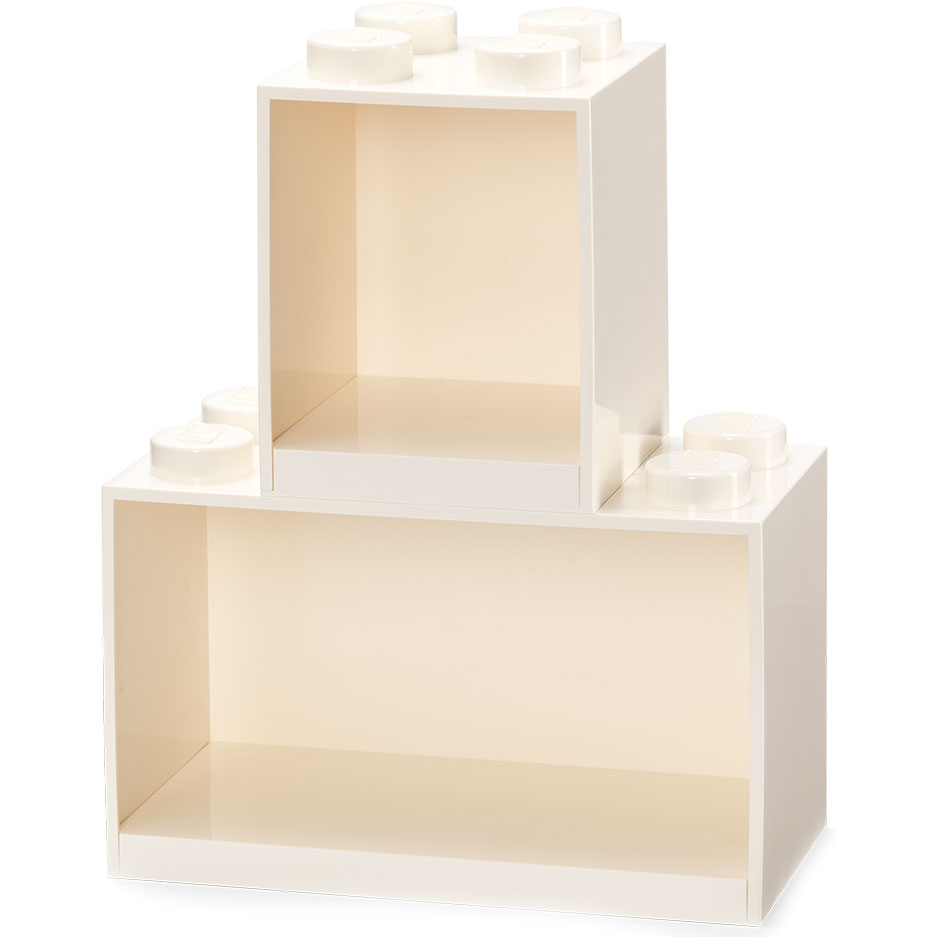 LEGO® Regalböden 2-er Set, Weiß