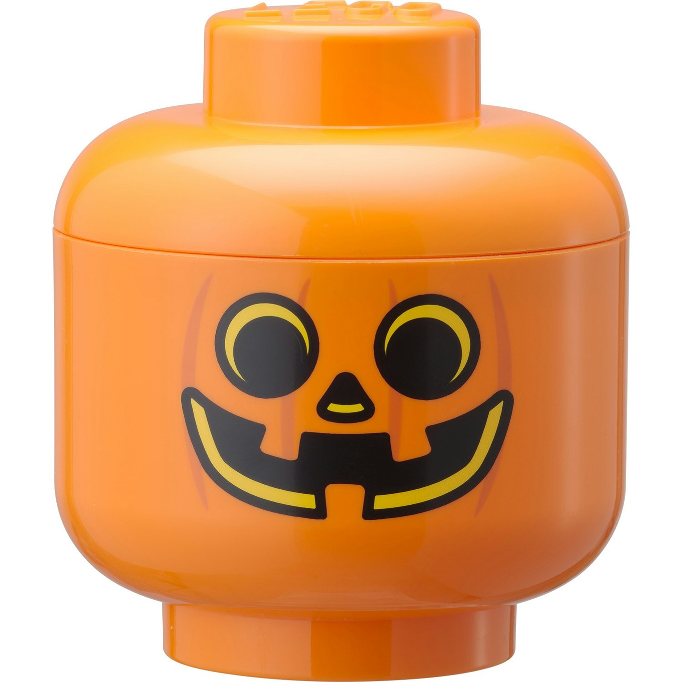 LEGO® Aufbewahrungsbox Kopf Klein, Pumpkin