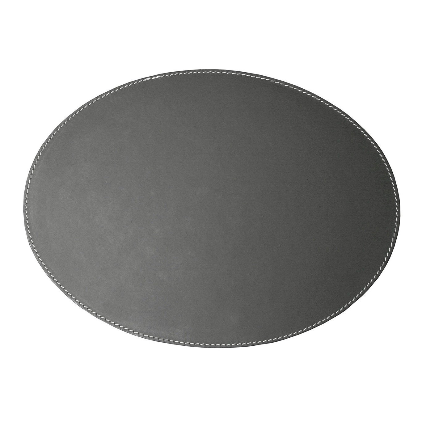 Tischset Oval, 35x48cm/ Grau