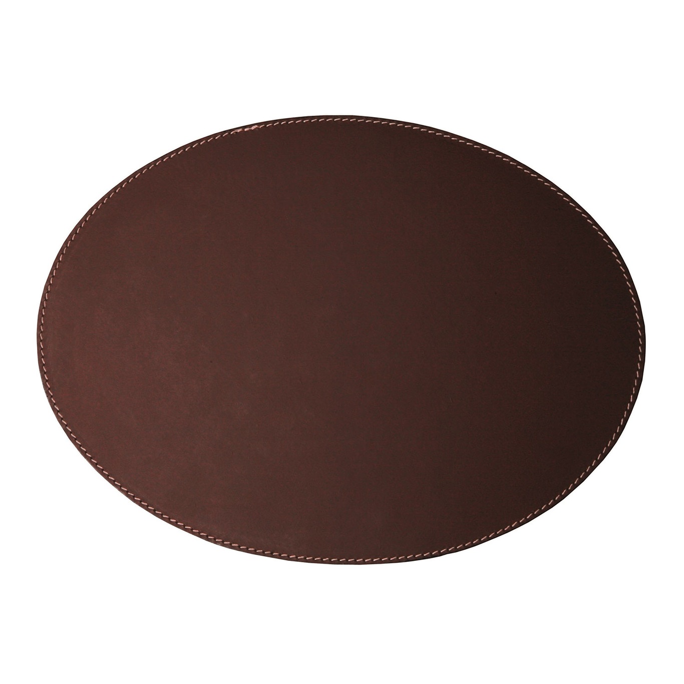 Tischset Oval, 35x48cm/ Braun