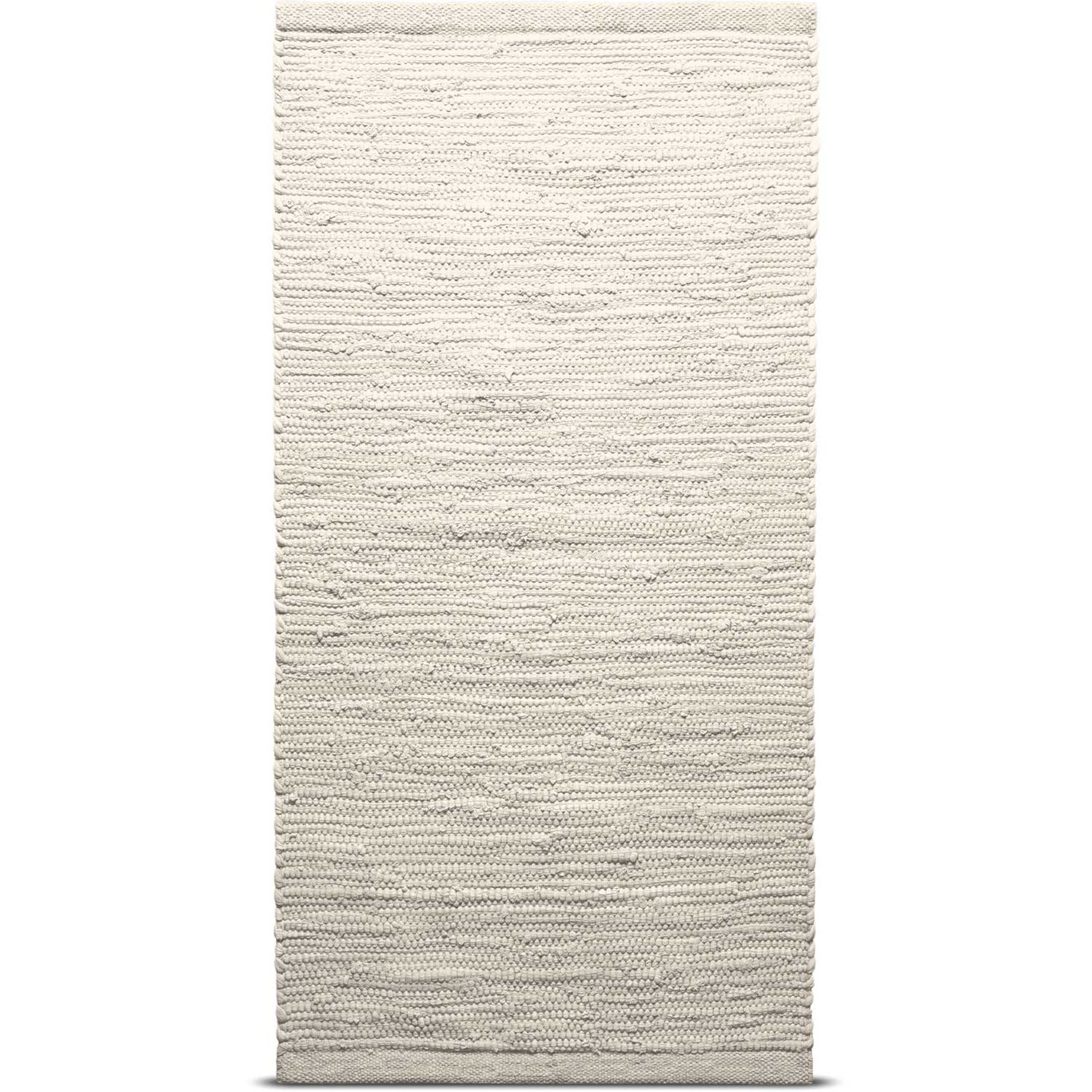 Cotton Teppich Desert White, 75x200 cm