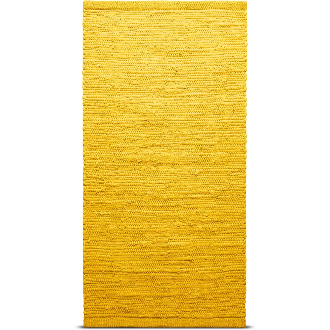 Cotton Teppich Raincoat Yellow, 75x200 cm