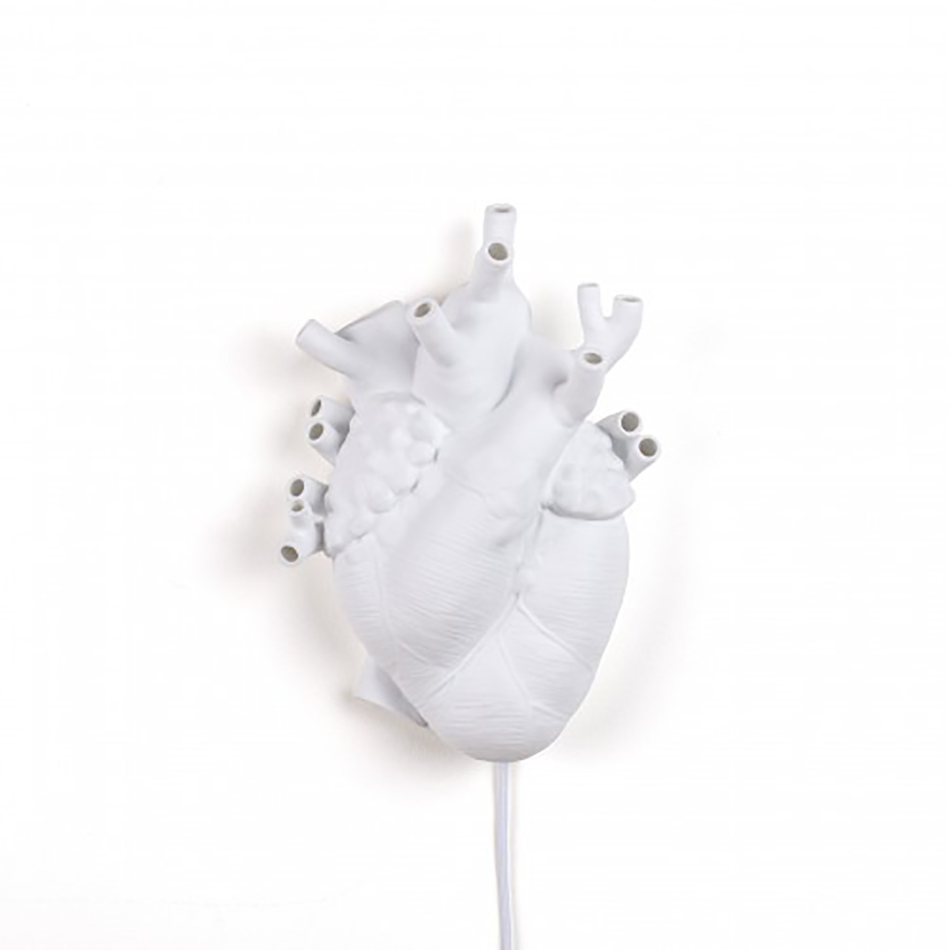 Heart Wandlampe, Porzellan
