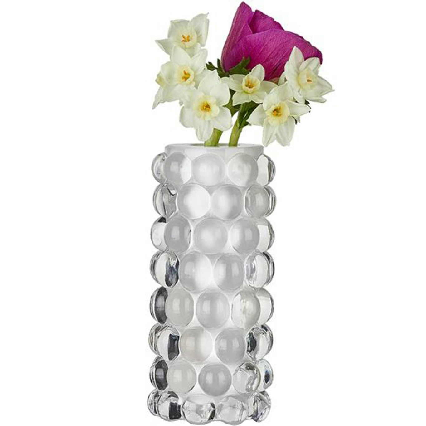 Boule Vase 11 cm, Weiß
