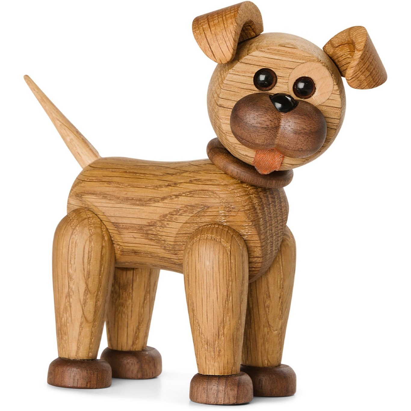 Happy Dog Holzfigur 13,5 cm