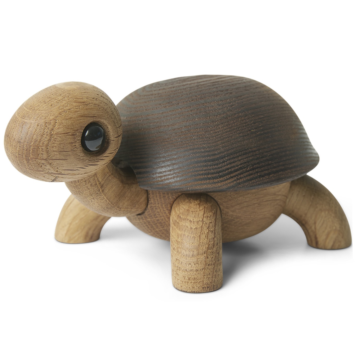 Slowy Sköldpadda Holzfigur, 7 cm