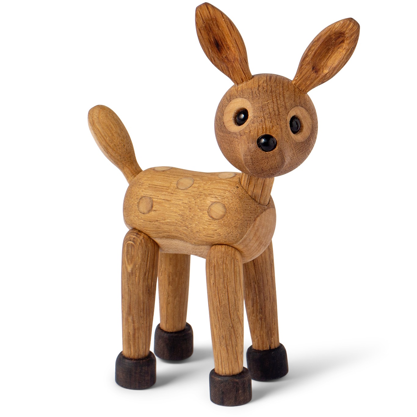 Spot Deer Baby Holzfigur 12,7 cm