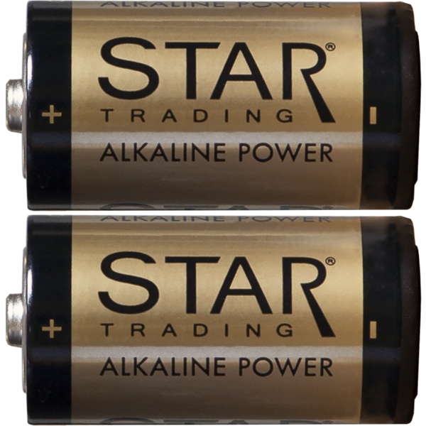 C Alkaline Power Batterien, 2-er Set