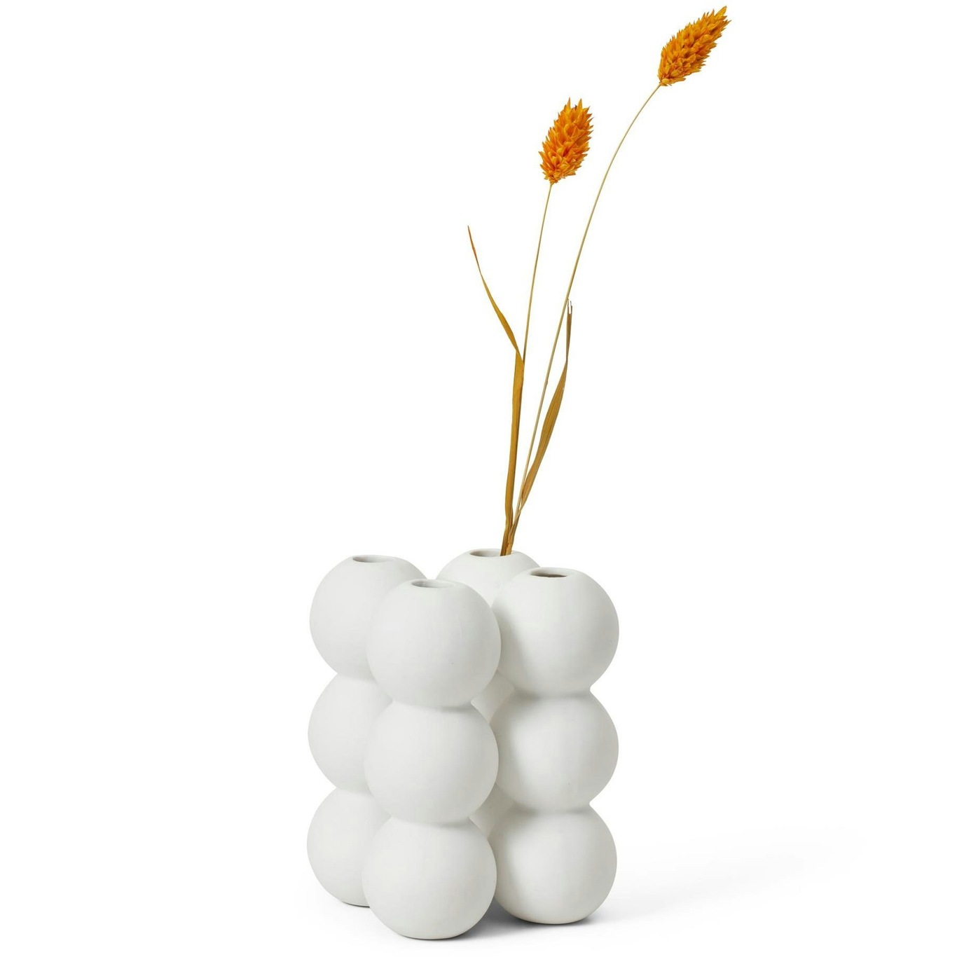 Ball Vase Weiß, 11,9 cm