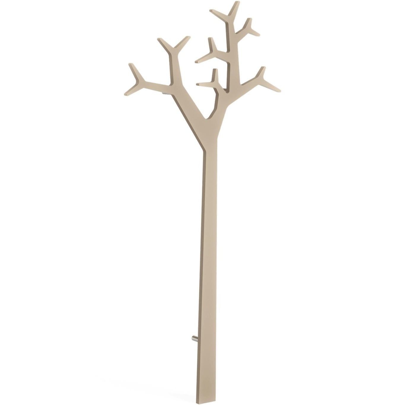 Tree Garderobe Wandmontiert 194 cm, Nutmeg