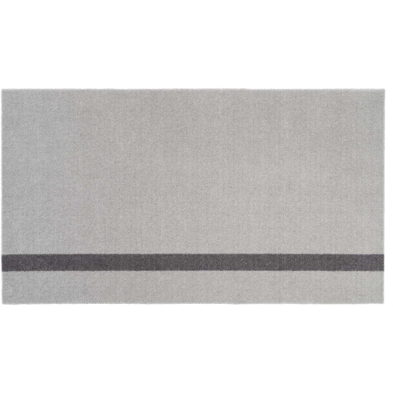 Stripes Vertikal Teppich Hellgrau / Steel Grey, 67x120 cm