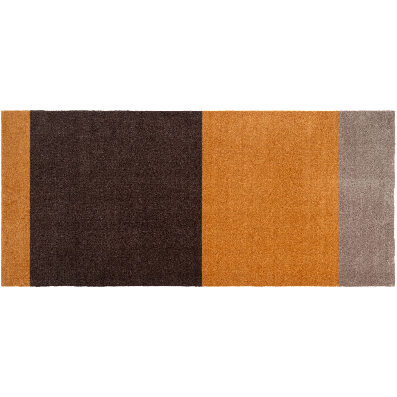 Stripes Teppich Dijon/Braun, 90x200 cm